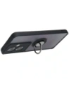 Hurtownia GSM - Etui s úchytem na prst Bizon Case Hybrid Ring pro Oppo A79 5G kouřové s černým rámem - BIZ5504 - {ean13} - Hurt
