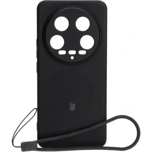 Hurtownia GSM - Bizon Case Szilikon Magnetic Sq Xiaomi 14 Ultra fekete - BIZ4934 - {ean13} - Hurt