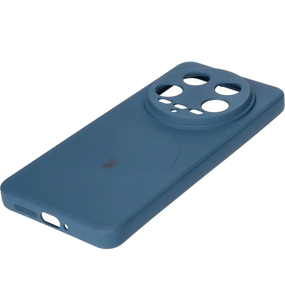 Hurtownia GSM - Bizon Case Szilikon Magnetic Sq Xiaomi 14 Ultra sötétkék - BIZ4935 - {ean13} - Hurt