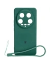 Hurtownia GSM - Bizon Case Silikon Magnetic Sq Xiaomi 14 Ultra dunkelgrün - BIZ5507 - {ean13} - Hurt