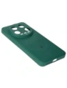 Hurtownia GSM - Etui Bizon Case Silicone Magnetic Sq do Xiaomi 14 Ultra tmavě zelené - BIZ5507 - {ean13} - Hurt