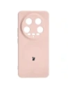 Hurtownia GSM - Etui Bizon Case Silicone Magnetic Sq do Xiaomi 14 Ultra jasnoróżowe - BIZ5508 - {ean13} - Hurt