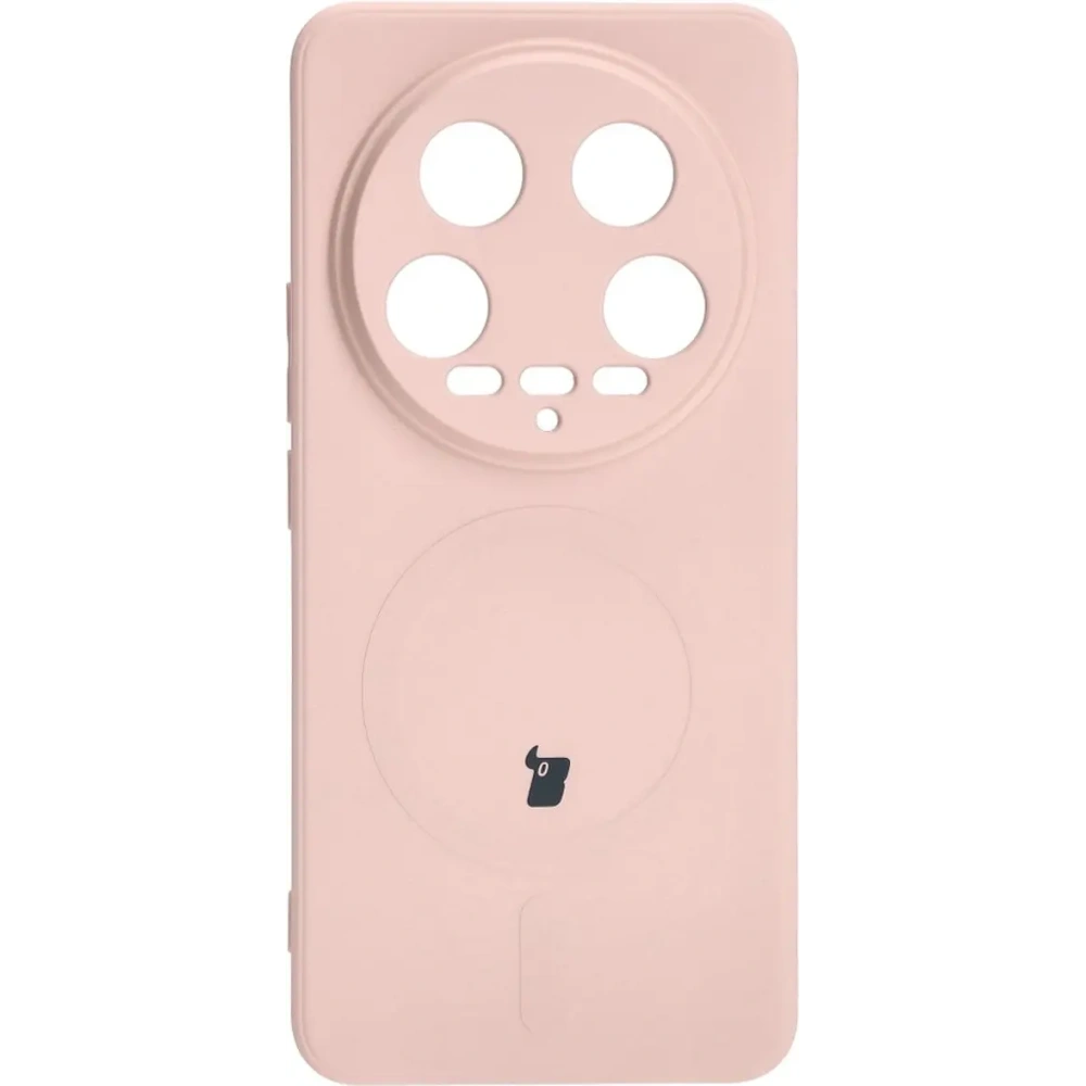 Hurtownia GSM - Bizon Case Szilikon Magnetic Sq Xiaomi 14 Ultra világos rózsaszín - BIZ5508 - {ean13} - Hurt