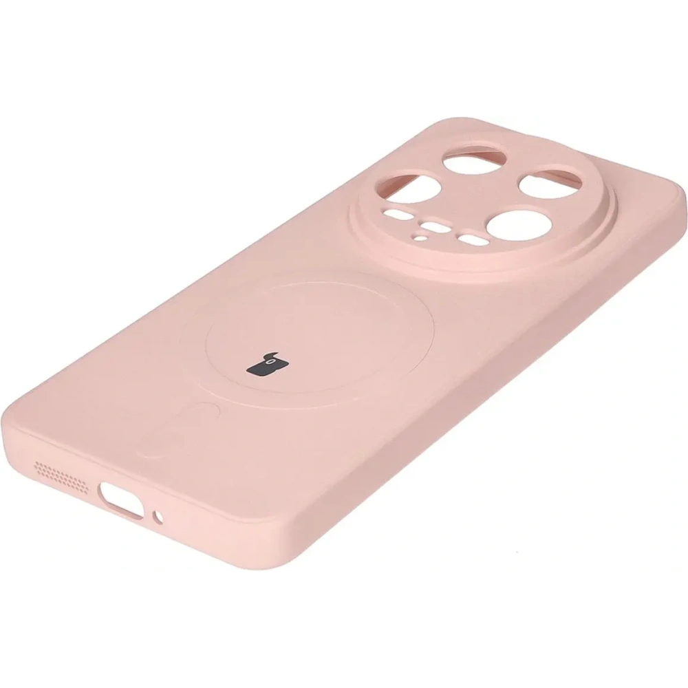 Hurtownia GSM - Bizon Case Szilikon Magnetic Sq Xiaomi 14 Ultra világos rózsaszín - BIZ5508 - {ean13} - Hurt
