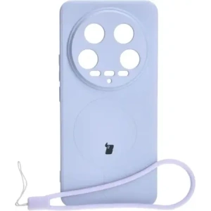 Hurtownia GSM - Bizon Caz Silicone Magnetic Sq Xiaomi 14 Ultra violet deschis - BIZ4938 - {ean13} - Hurt