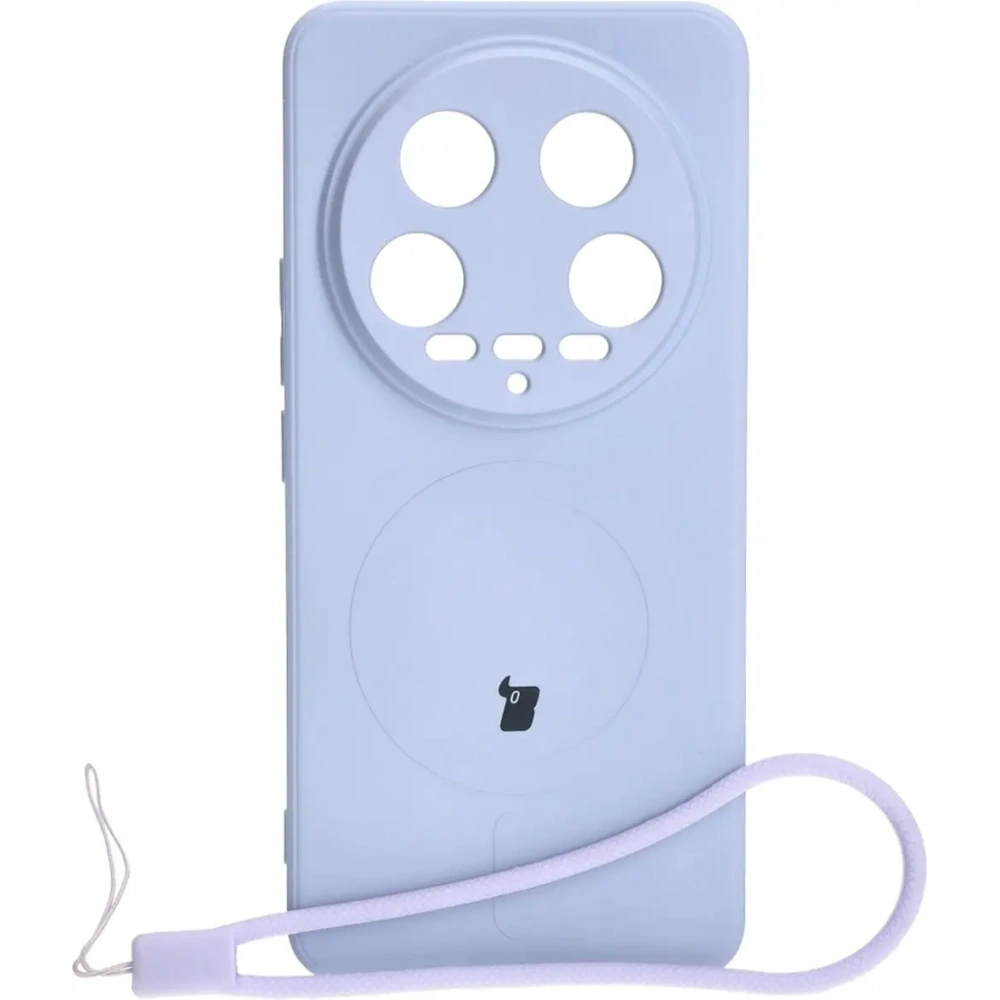 Hurtownia GSM - Bizon Caz Silicone Magnetic Sq Xiaomi 14 Ultra violet deschis - BIZ4938 - {ean13} - Hurt