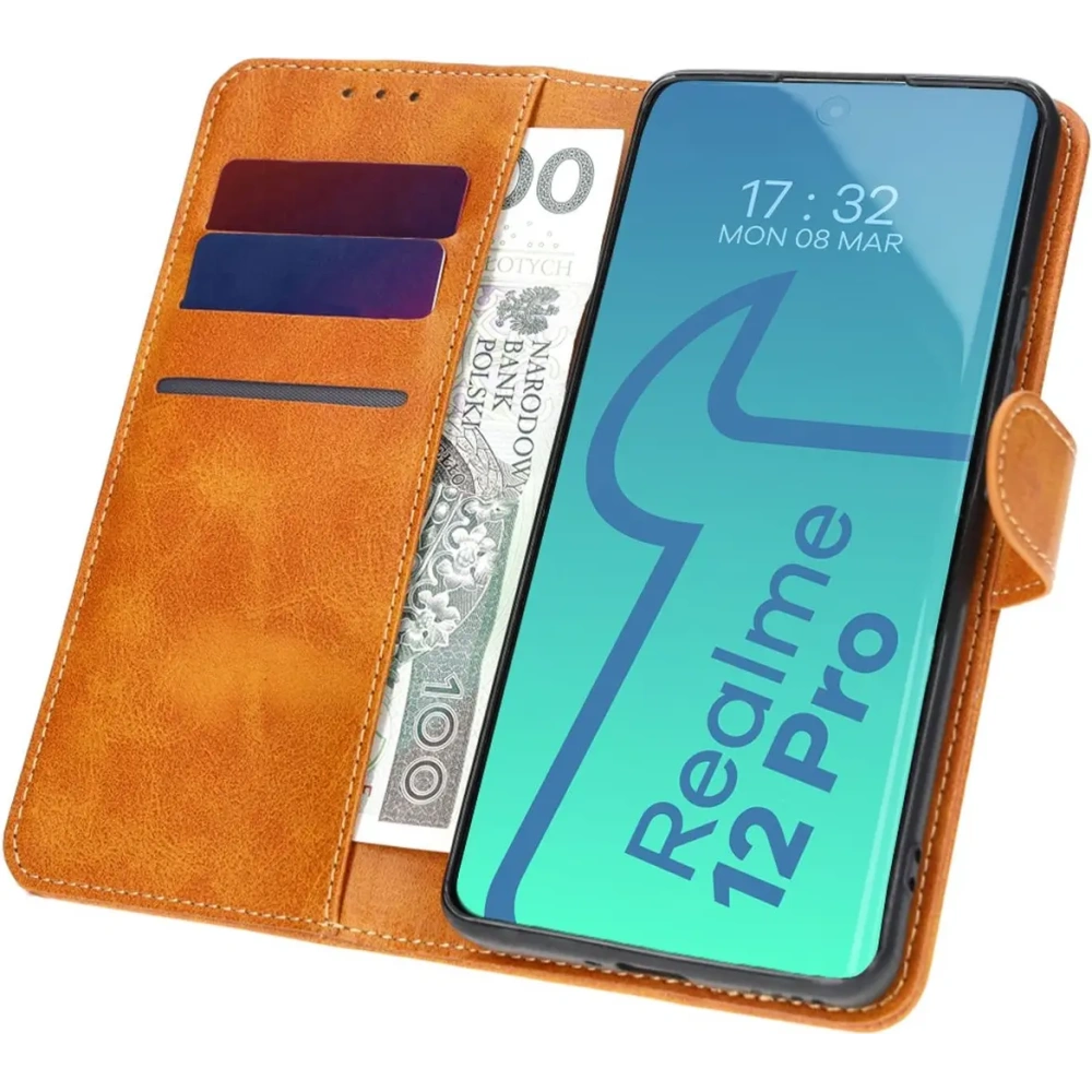 Hurtownia GSM - Bizon Caz Pocket Realme 12 Pro / 12 Pro+ maro - BIZ4941 - {ean13} - Hurt