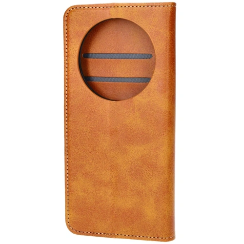 Etui z klapką Bizon Case Pocket do Realme 12 Pro / 12 Pro+ brązowe