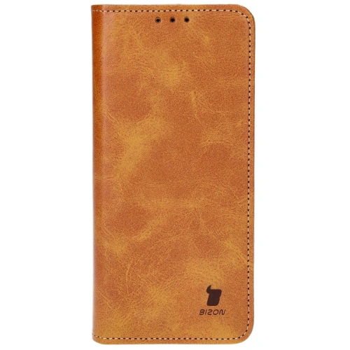 Etui z klapką Bizon Case Pocket Pro do Google Pixel 9 Pro XL brązowe