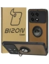 Wholesale Bizon Case Hybrid Ring Xiaomi Poco X6 Pro smoky with a black frame - BIZ4945 - {ean13} - Hurt