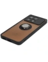 Wholesale Bizon Case Hybrid Ring Xiaomi Poco X6 Pro smoky with a black frame - BIZ4945 - {ean13} - Hurt