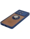 Wholesale Bizon Case Hybrid Ring Xiaomi Poco X6 Pro smoky with a navy blue frame - BIZ4946 - {ean13} - Hurt