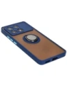 Wholesale Bizon Case Hybrid Ring Xiaomi Poco X6 Pro smoky with a navy blue frame - BIZ4946 - {ean13} - Hurt