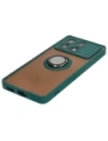 Wholesale Bizon Case Hybrid Ring Xiaomi Poco X6 Pro smoky with a dark green frame - BIZ4947 - {ean13} - Hurt