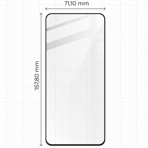 Szkło hartowane Bizon Glass Edge 2 do Realme 12+ 5G czarne