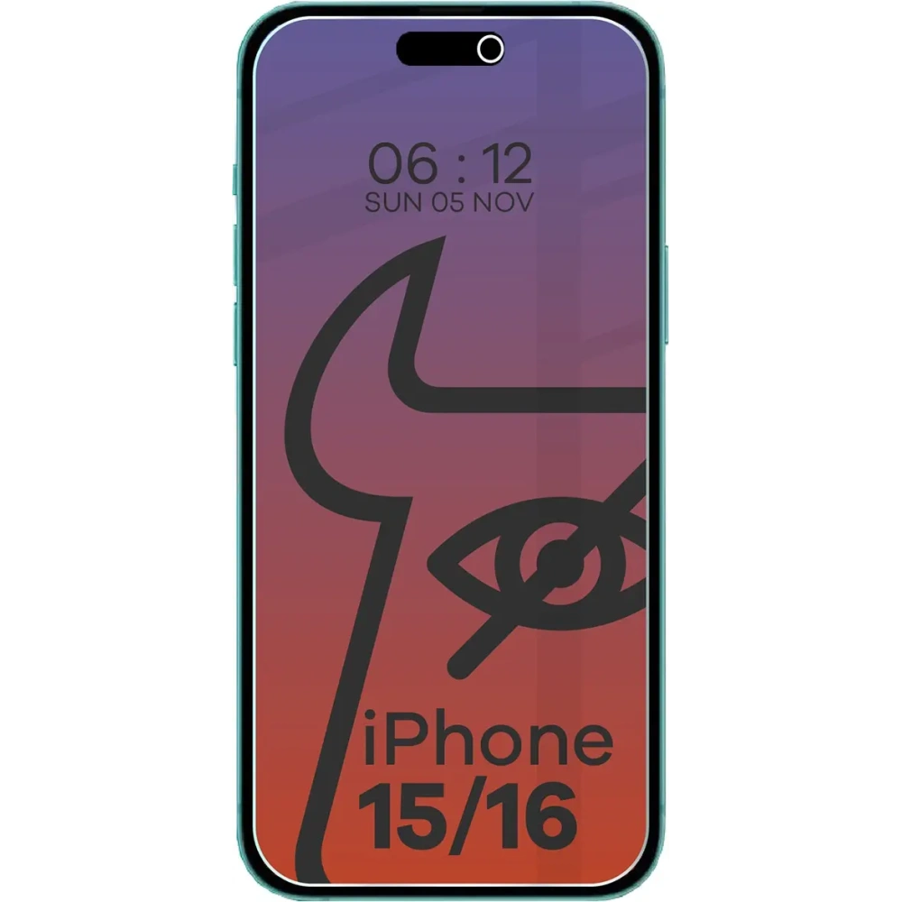 Wholesale Bizon Glass Clear Shadow Apple iPhone 16/15/15 Pro tinted - BIZ5525 - {ean13} - Hurt