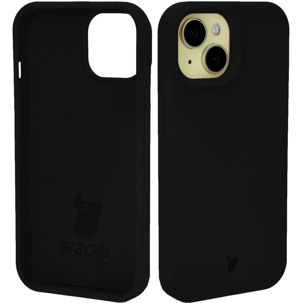 Hurtownia GSM - Bizon Soft Case Apple iPhone 15 negru - BIZ4955 - {ean13} - Hurt