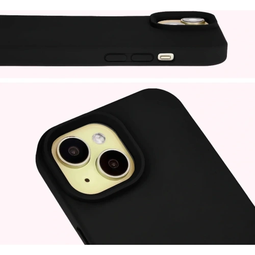 Etui silikonowe Bizon Soft Case do Apple iPhone 15 czarne