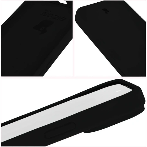 Etui silikonowe Bizon Soft Case do Apple iPhone 15 czarne