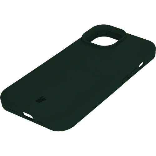 Etui silikonowe Bizon Soft Case do Apple iPhone 15 ciemnozielone