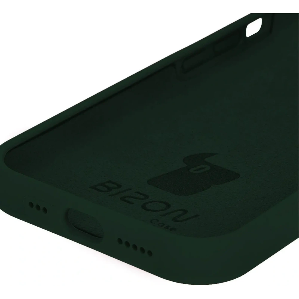 Hurtownia GSM - Etui silikonowe Bizon Soft Case do Apple iPhone 15 ciemnozielone - BIZ4956 - {ean13} - Hurt