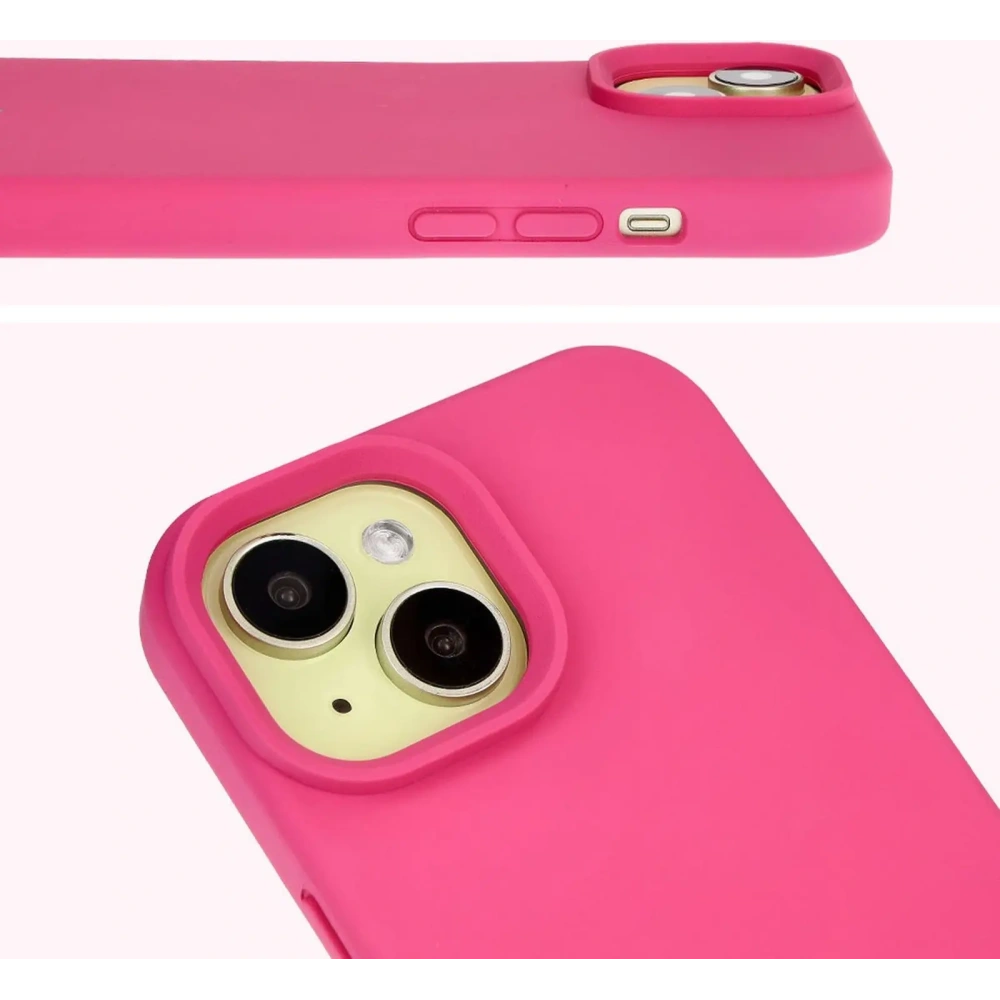 Hurtownia GSM - Etui silikonowe Bizon Soft Case do Apple iPhone 15 fuksja - BIZ4957 - {ean13} - Hurt