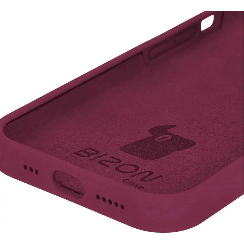 Hurtownia GSM - Etui silikonowe Bizon Soft Case do Apple iPhone 15 ciemnofioletowe - BIZ4958 - {ean13} - Hurt