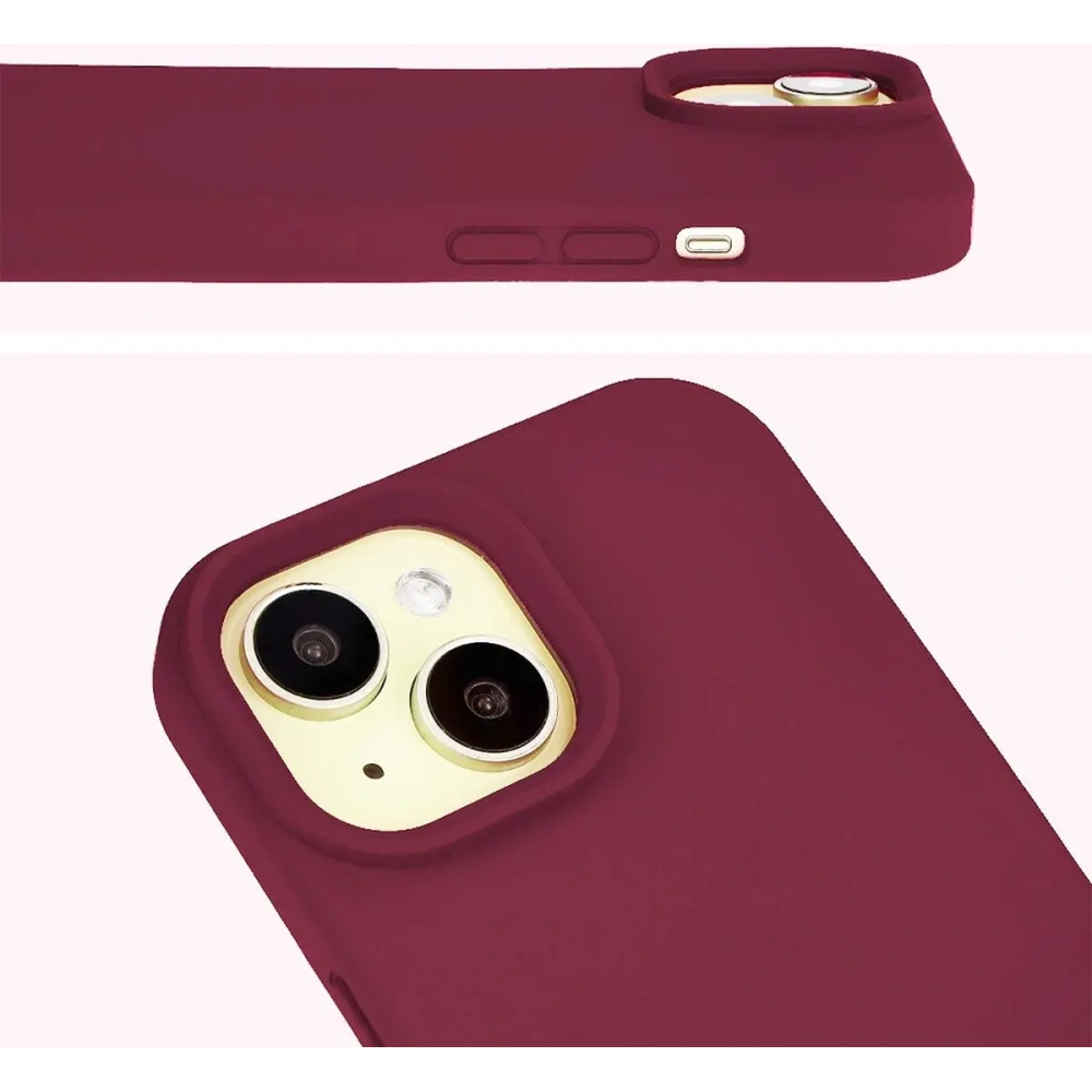 Hurtownia GSM - Etui silikonowe Bizon Soft Case do Apple iPhone 15 ciemnofioletowe - BIZ4958 - {ean13} - Hurt
