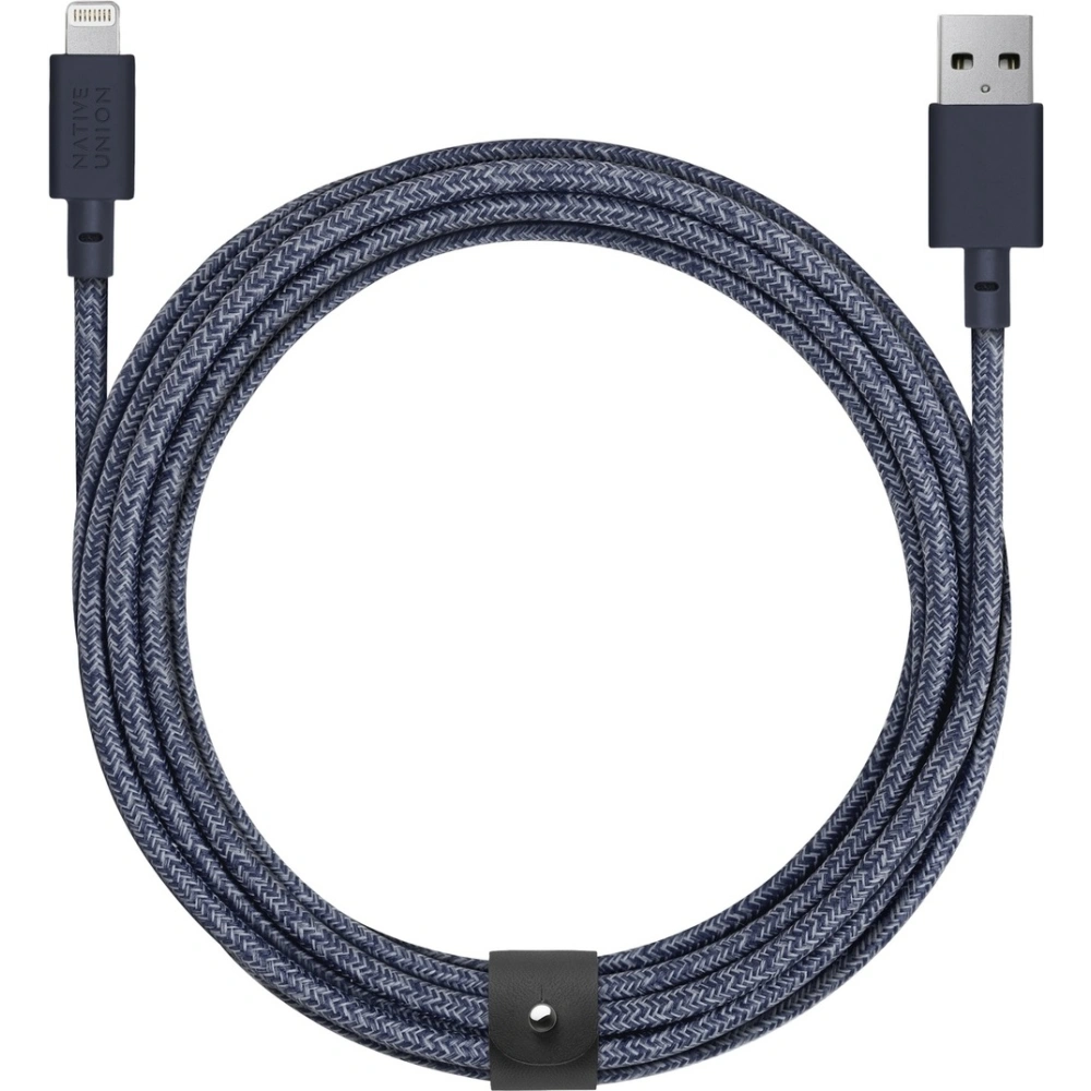 Hurtownia GSM - Kabel Native Union Belt Cable Lightning ze skórzanym zapięciem 3m (indigo) - NTU019IND - {ean13} - Hurt