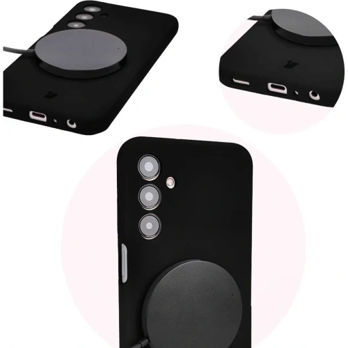 Etui silikonowe Bizon Soft Case do Samsung Galaxy A25 5G czarne