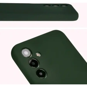 Etui silikonowe Bizon Soft Case do Samsung Galaxy A25 5G ciemnozielone