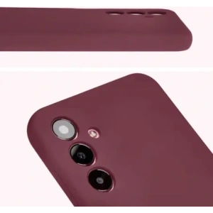 Etui silikonowe Bizon Soft Case do Samsung Galaxy A25 5G ciemnofioletowe