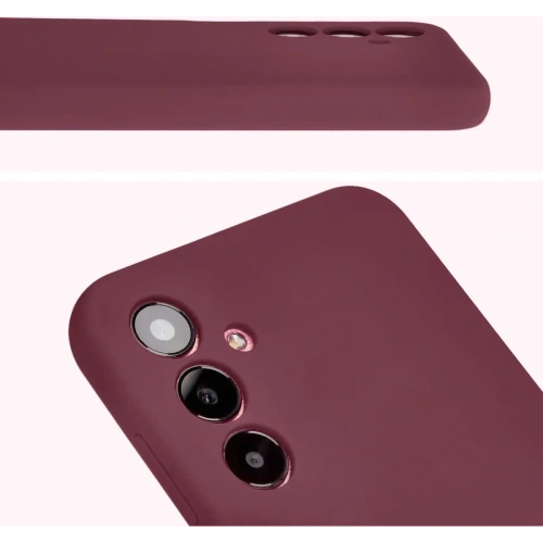 Etui silikonowe Bizon Soft Case do Samsung Galaxy A25 5G ciemnofioletowe