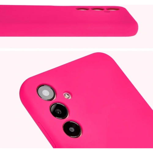 Etui silikonowe Bizon Soft Case do Samsung Galaxy A25 5G neonowo-różowe