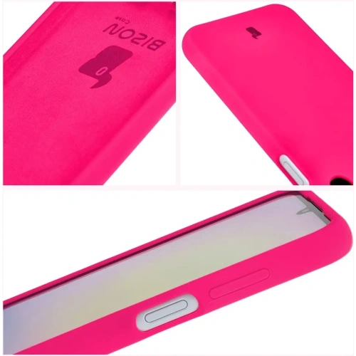Etui silikonowe Bizon Soft Case do Samsung Galaxy A25 5G neonowo-różowe
