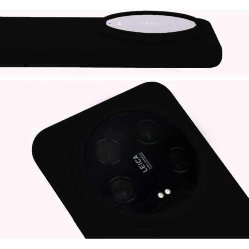 Etui silikonowe Bizon Soft Case do Xiaomi 14 Ultra czarne