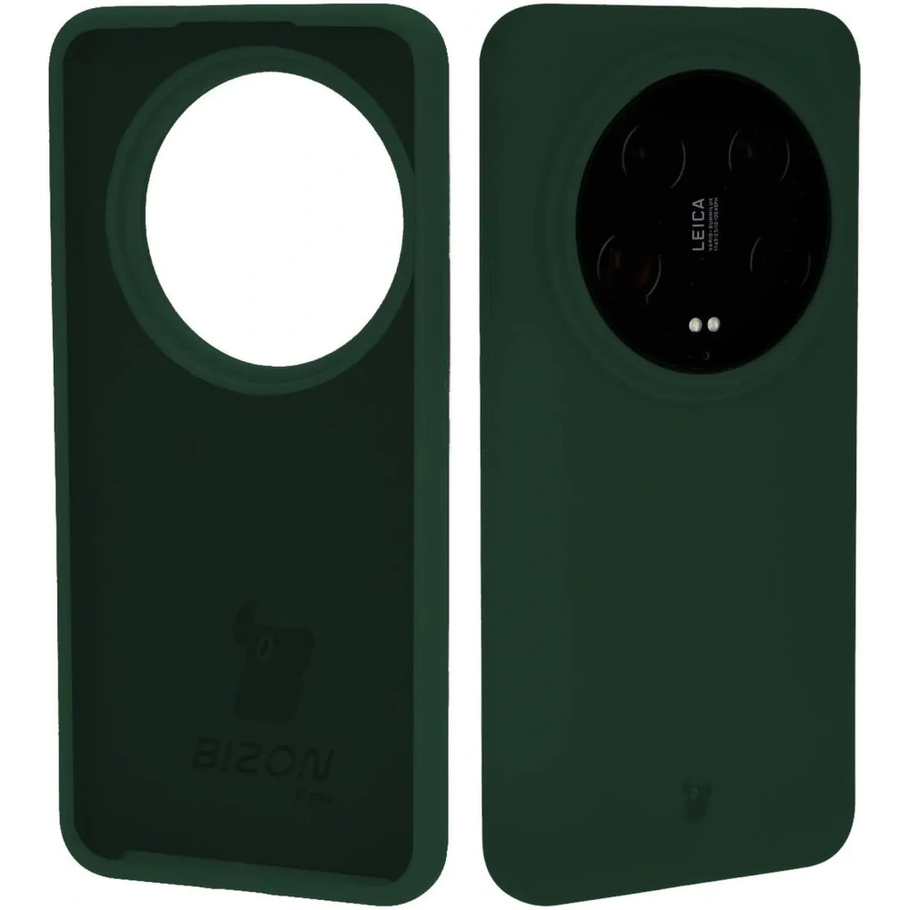 Hurtownia GSM - Etui silikonové Bizon Soft Case do Xiaomi 14 Ultra tmavě zelené - BIZ4972 - {ean13} - Hurt