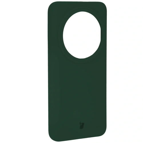 Etui silikonowe Bizon Soft Case do Xiaomi 14 Ultra ciemnozielone