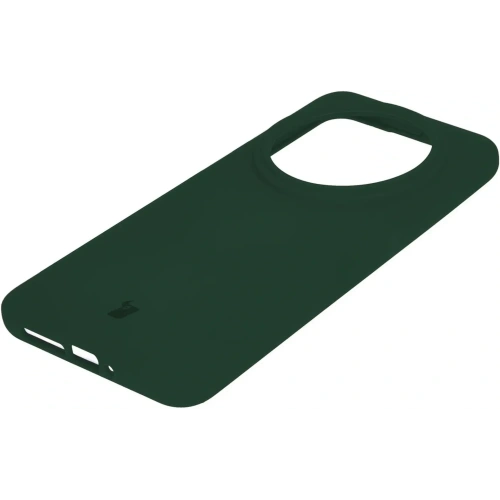 Etui silikonowe Bizon Soft Case do Xiaomi 14 Ultra ciemnozielone