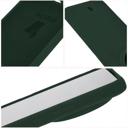 Etui silikonowe Bizon Soft Case do Xiaomi 14 Ultra ciemnozielone