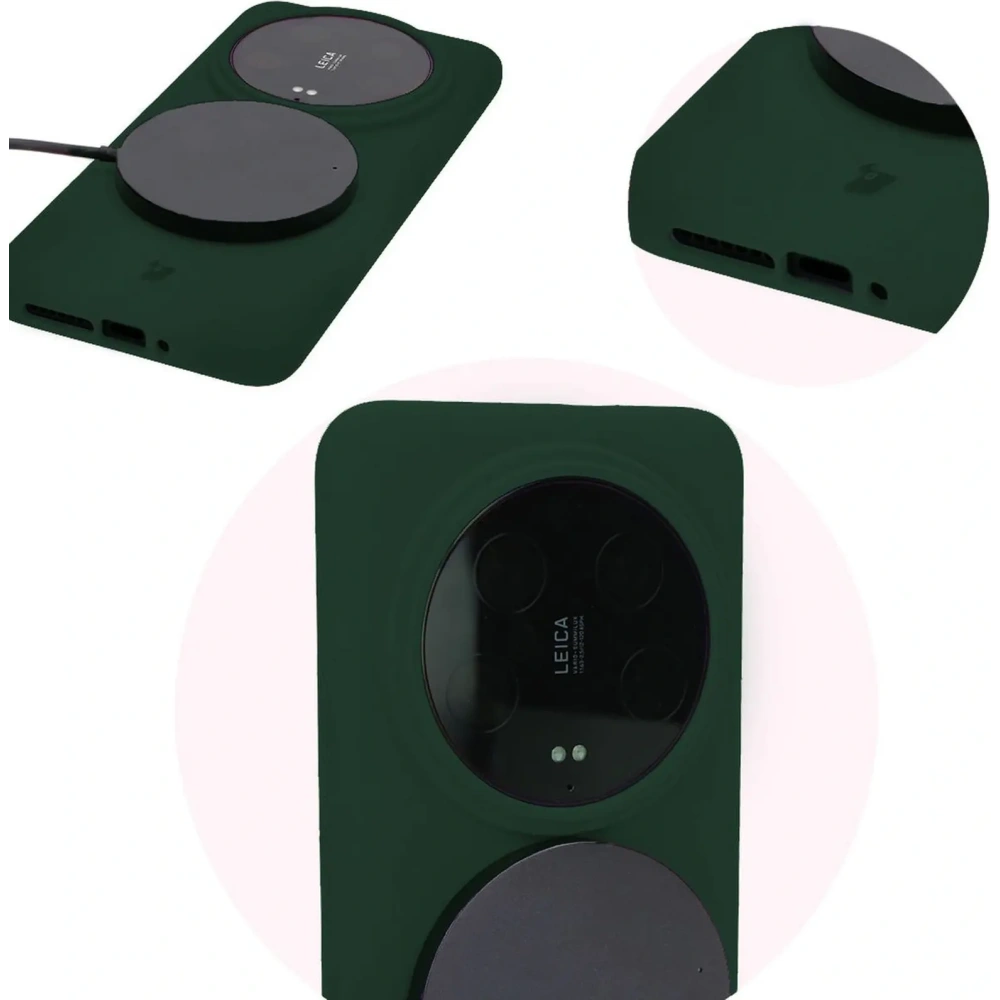 Wholesale Bizon Soft Case Xiaomi 14 Ultra dark green - BIZ4972 - {ean13} - Hurt