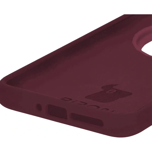 Etui silikonowe Bizon Soft Case do Xiaomi 14 Ultra ciemnofioletowe