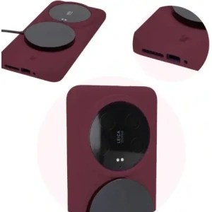 Hurtownia GSM - Caz moale Bizon Xiaomi 14 Ultra mov închis - BIZ4973 - {ean13} - Hurt