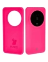 Bizon Soft Case Xiaomi 14 Ultra neon rózsaszín