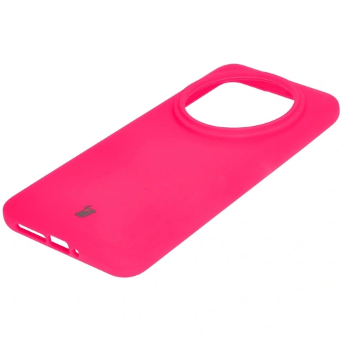 Etui silikonowe Bizon Soft Case do Xiaomi 14 Ultra neonowo-różowe