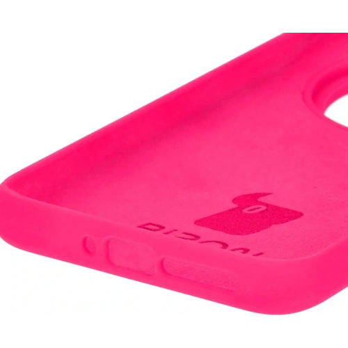 Etui silikonowe Bizon Soft Case do Xiaomi 14 Ultra neonowo-różowe