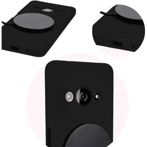 Etui silikonowe Bizon Soft Case do Xiaomi Redmi A3 4G czarne