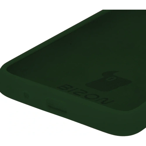 Etui silikonowe Bizon Soft Case do Xiaomi Redmi A3 4G ciemnozielone