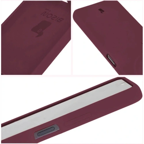 Etui silikonowe Bizon Soft Case do Xiaomi Redmi A3 4G ciemnofioletowe