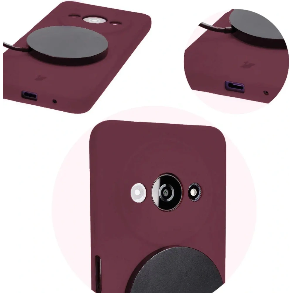 Wholesale Bizon Soft Case Xiaomi Redmi A3 4G dark purple - BIZ5549 - {ean13} - Hurt
